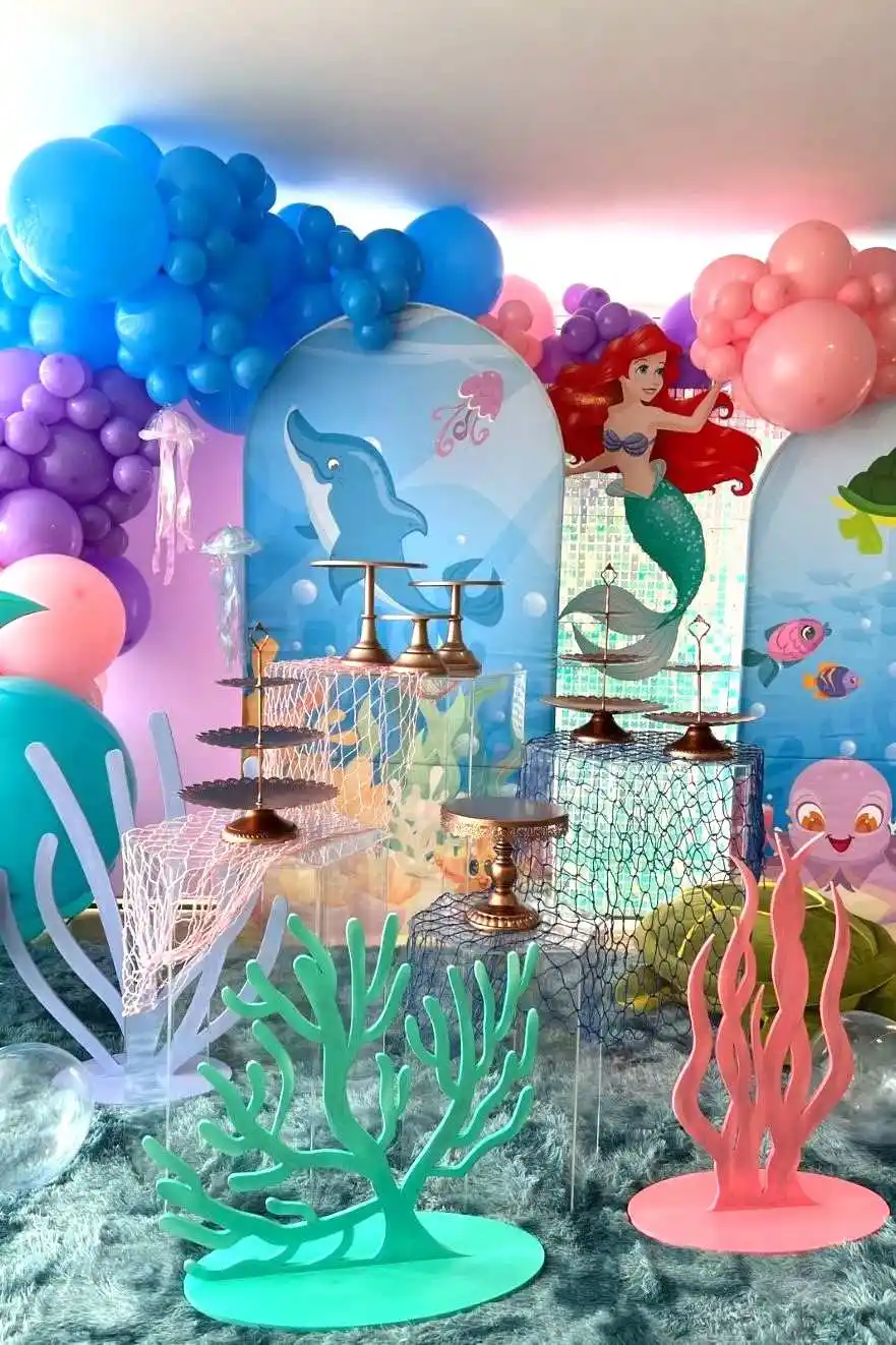 Algas marinas de colores Fiestas infantiles